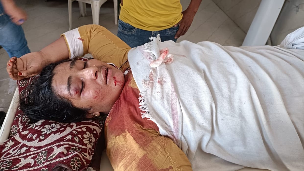 Woman brutally beaten and thrown from roof