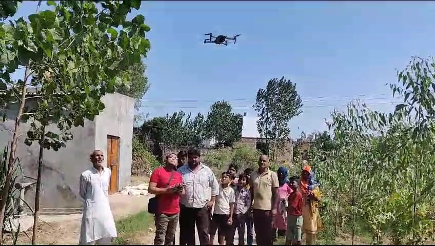 Leopard not visible even through drone, panic continues among villagers