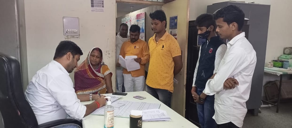 Dental department of district hospital sick, need treatment