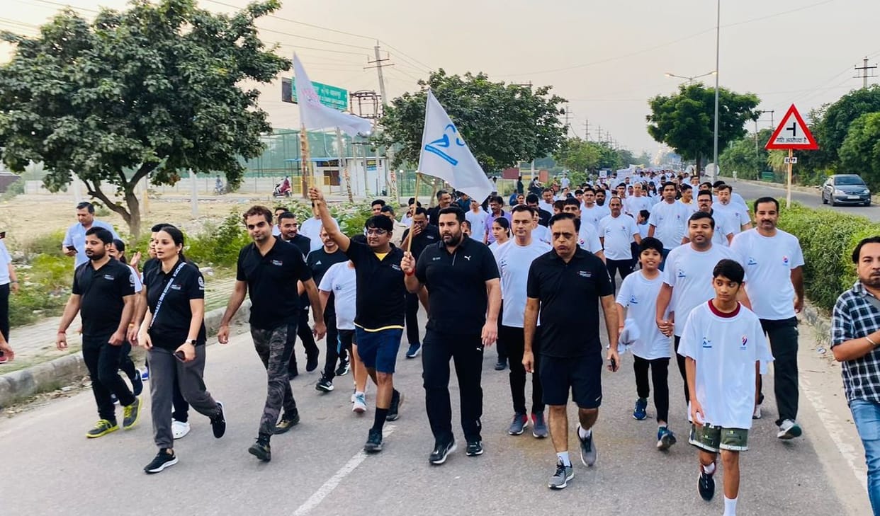 5 km long march taken out for voluntary organ donation awareness