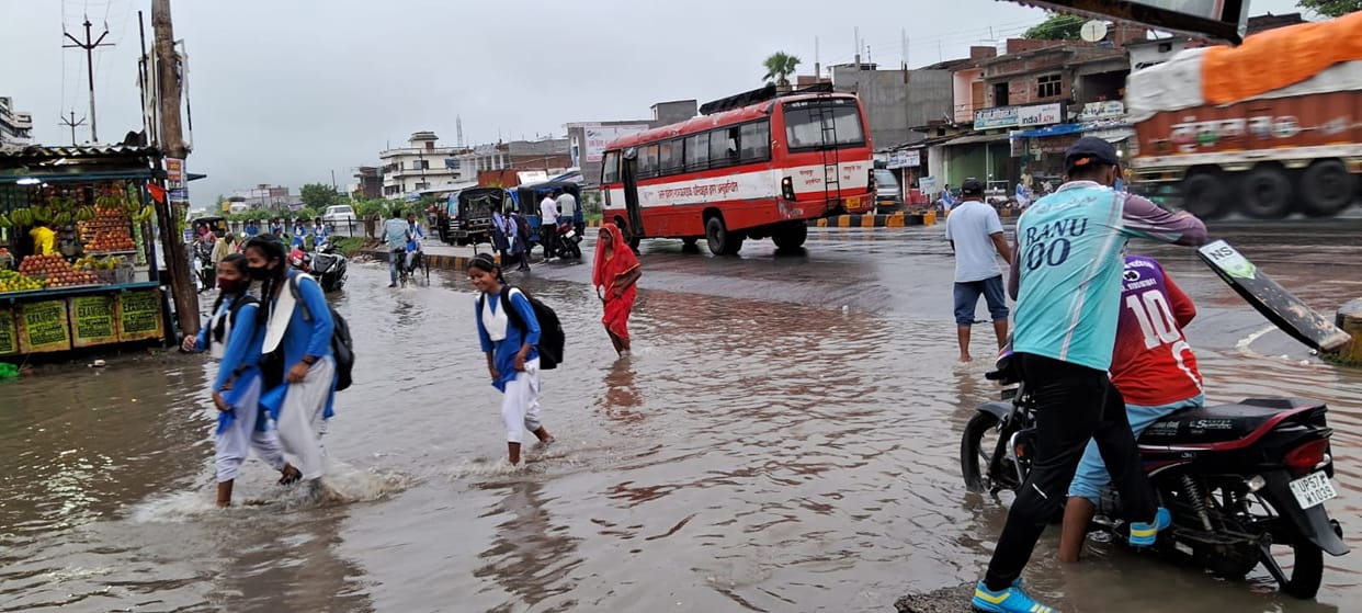 People got relief from the humid heat due to heavy rains, farmers' faces lit up