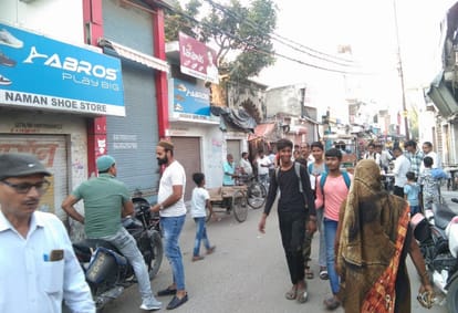 Market closed due to fear of shop collapse