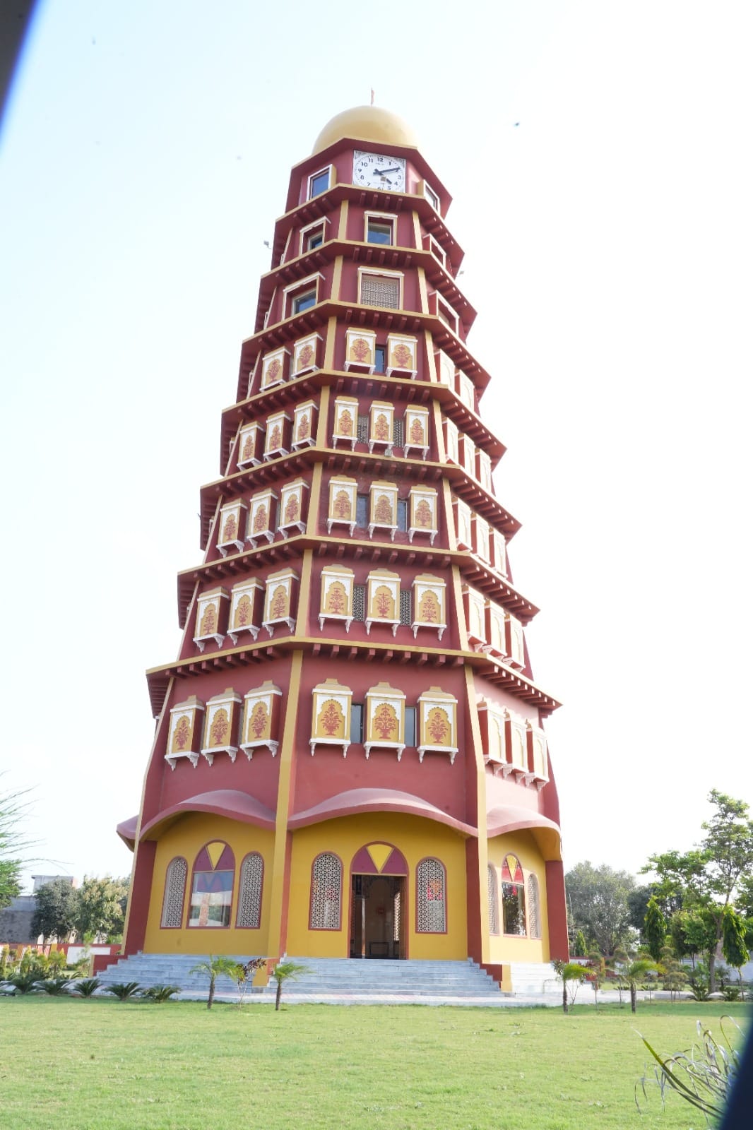 The dream of a team of 12 people was fulfilled in ten years. 9 storey Bharat Mitra Pillar