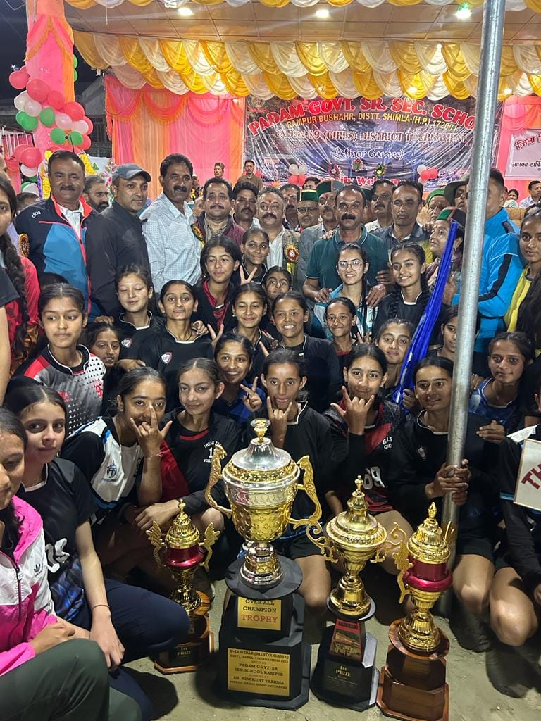 rampur news, rampur news, sports news, rohru, win, overall champion, award,