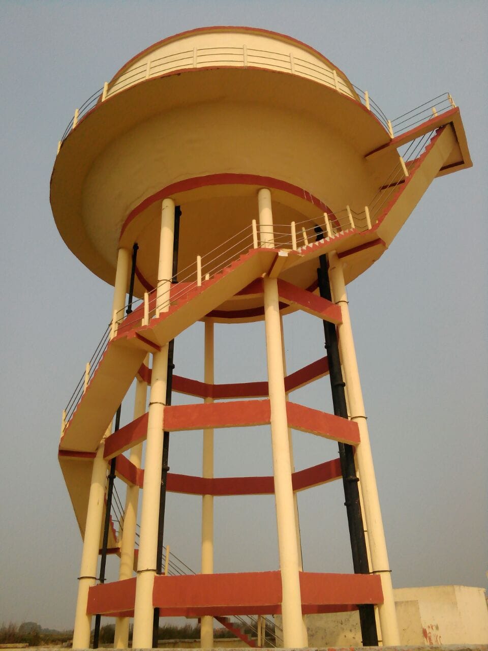 Last five years the tank was built, water supply not started