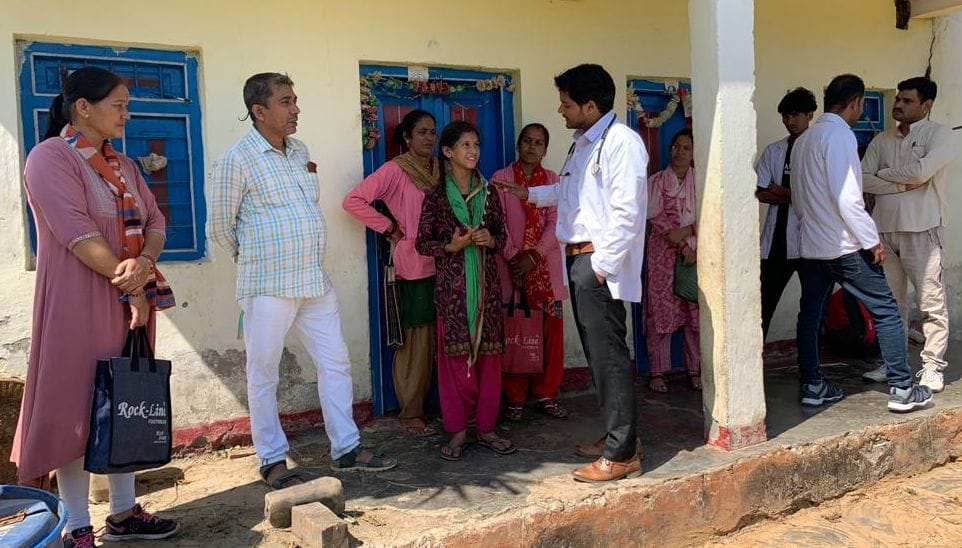 Doctors went door-to-door and counseled the girl students