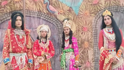 Dhanush Yagya and Sita Swayamvar Leela staged in Ramlila
