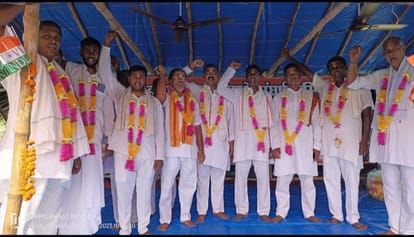 Mass hunger strike today by people of three villages