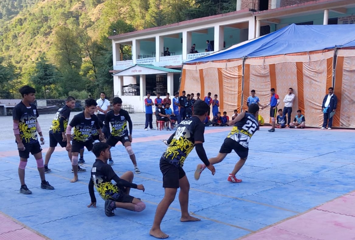 Banjar won in volleyball and Katrain won in Kabaddi.