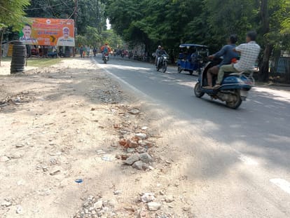 Track of Tanakpur Highway is being leveled, there will be relief from accidents