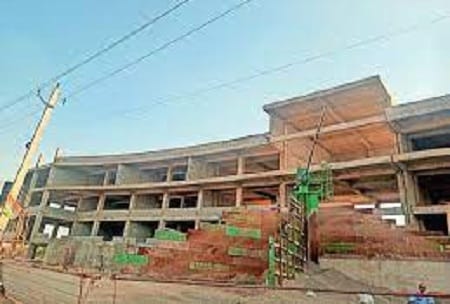 Bank Square work incomplete, waiting for funds
