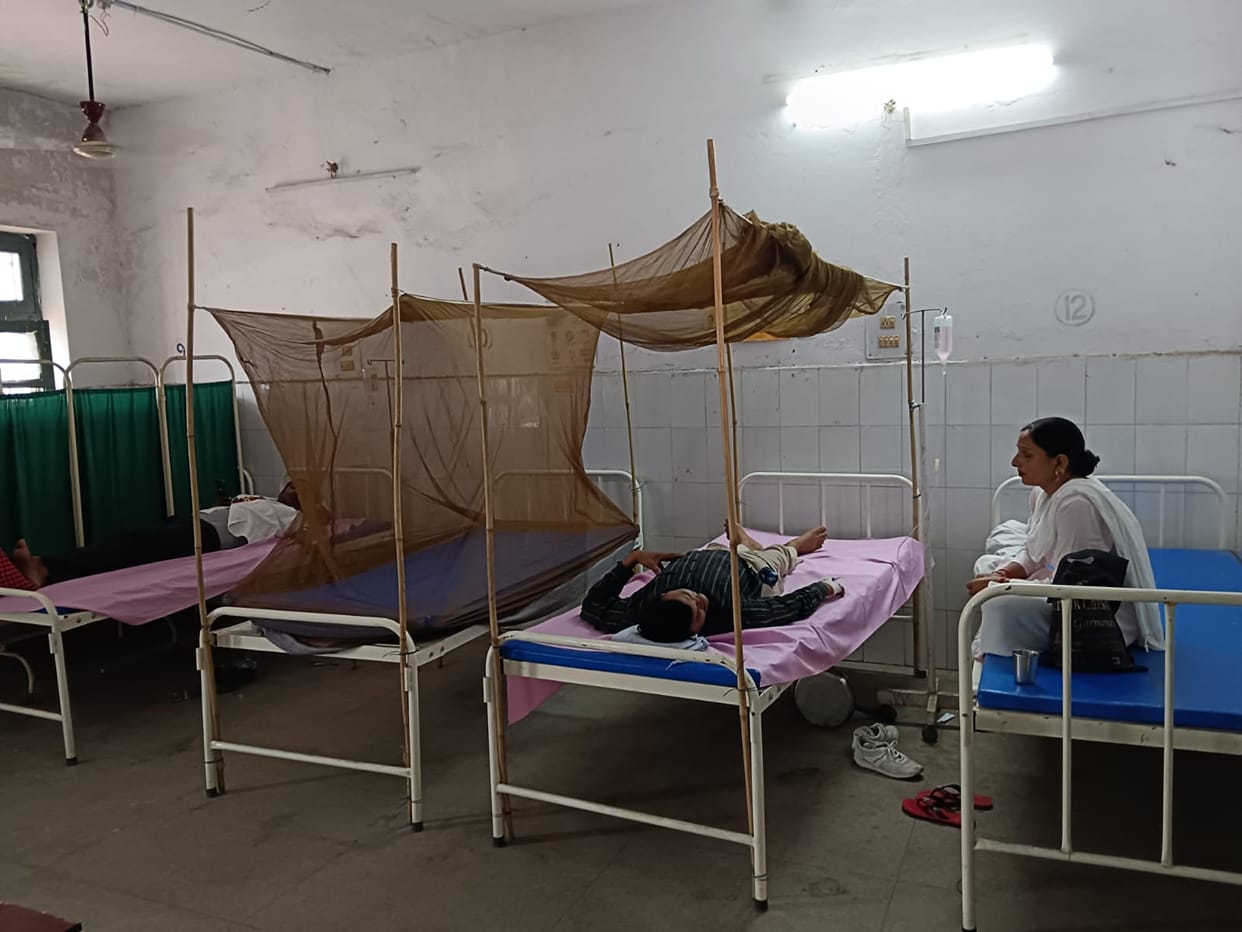 Five patients who came to CHC to take medicine turned out to be dengue positive.