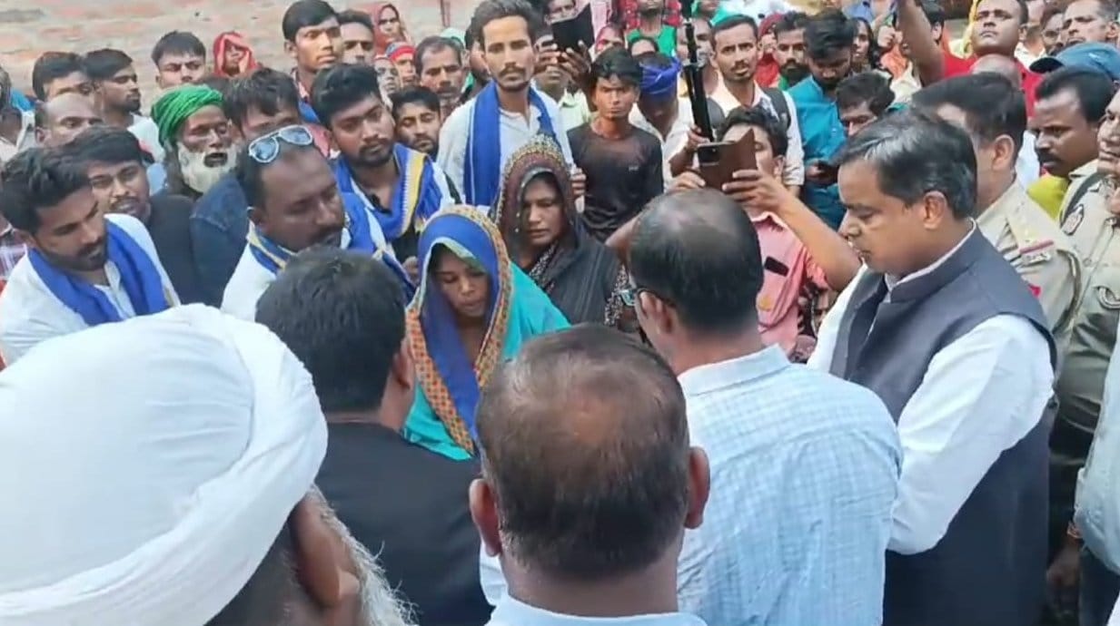 Case filed against five in connection with the death of a young man after his family staged a protest.