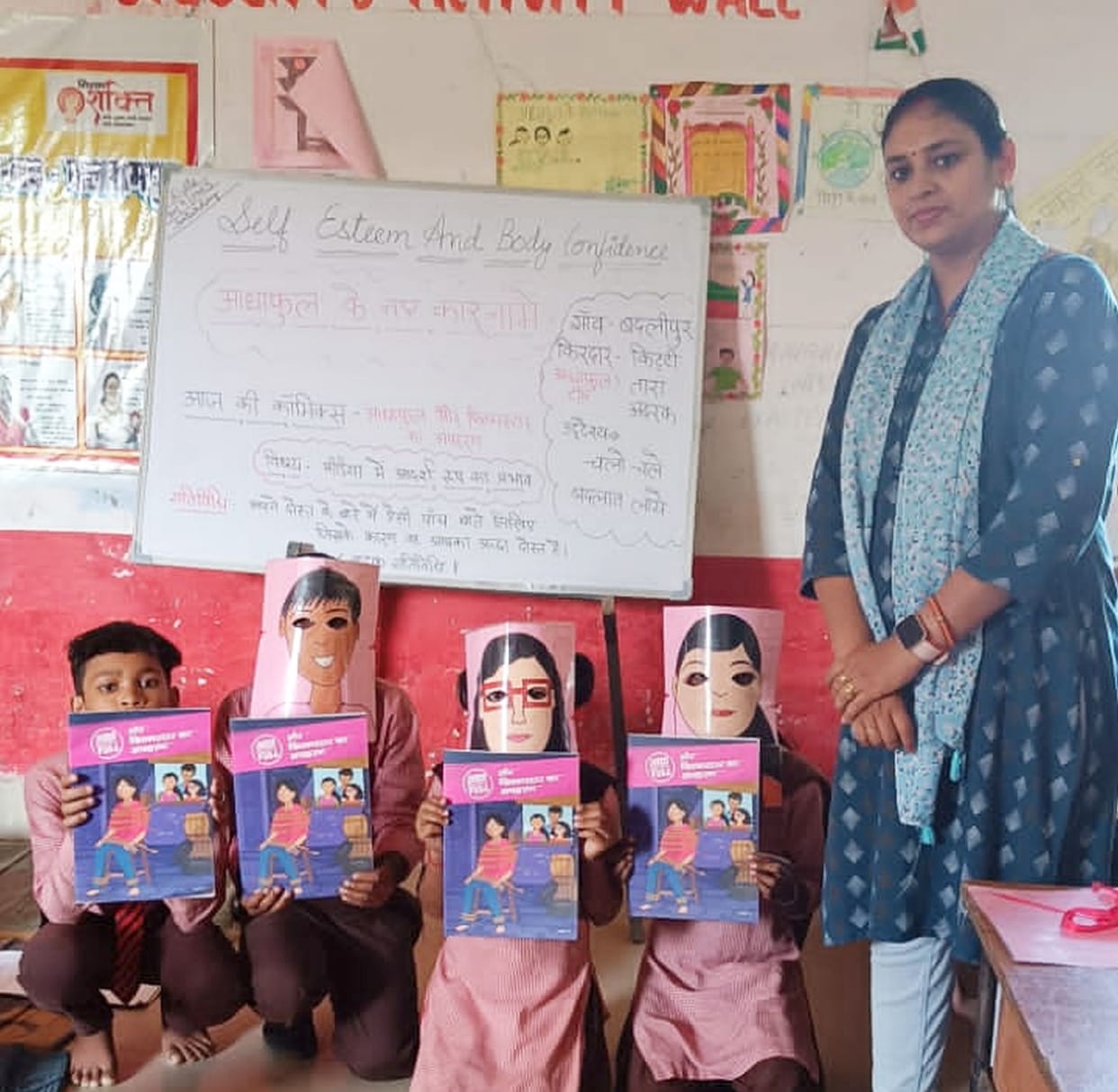 Teachers are shaping the destiny of children with their knowledge and innovation.
