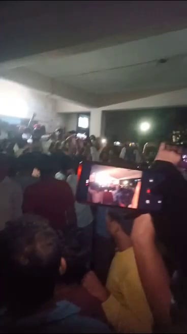 Allegation of death of young man due to beating in lock-up, angry people reached police station