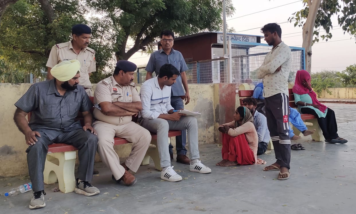 Accused of brutalizing a five year old girl out of custody, five teams engaged in investigation