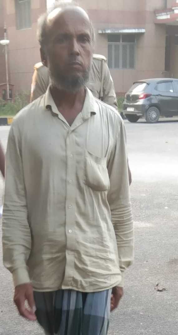 Wife doubted his character, hence he killed her and injured his son.