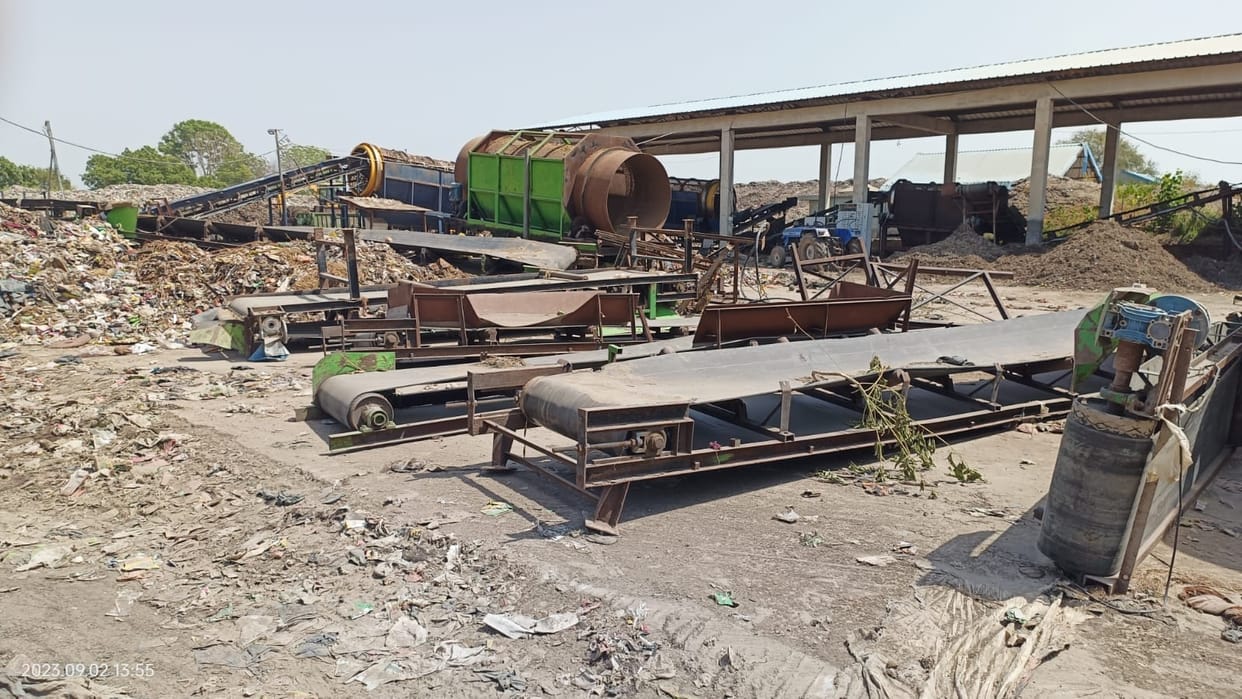 The fire system map of the garbage disposal plant of village Bakrianwali was not ready even after a month