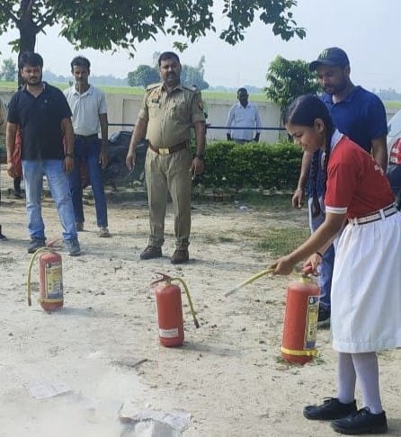 Children learned measures to prevent fire