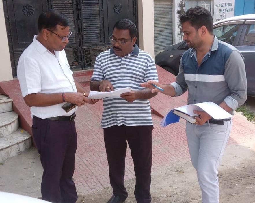 Electricity officers took to the streets to reduce line losses