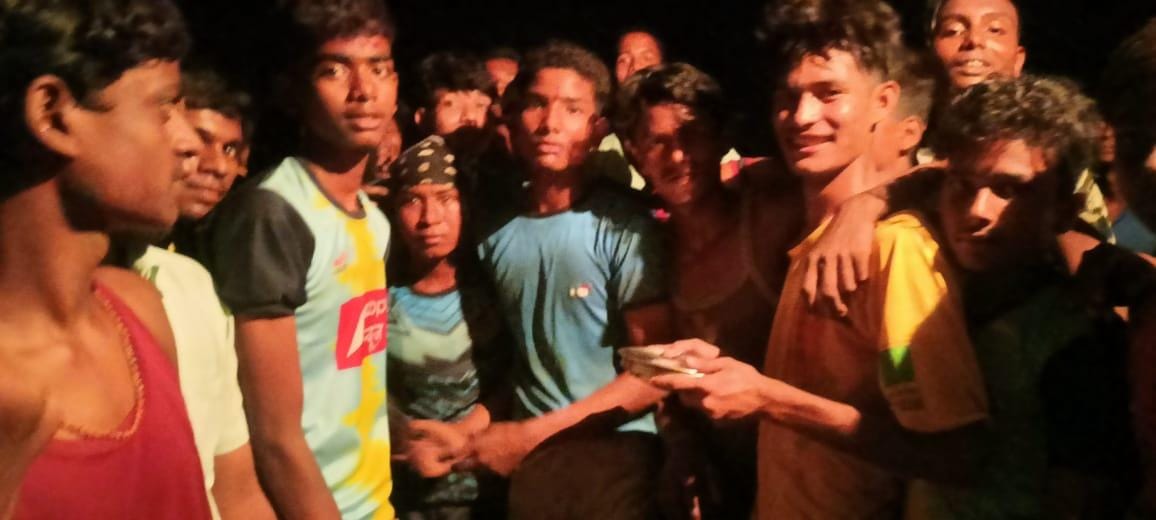 Jhungwa team won the match by defeating Baraipatti