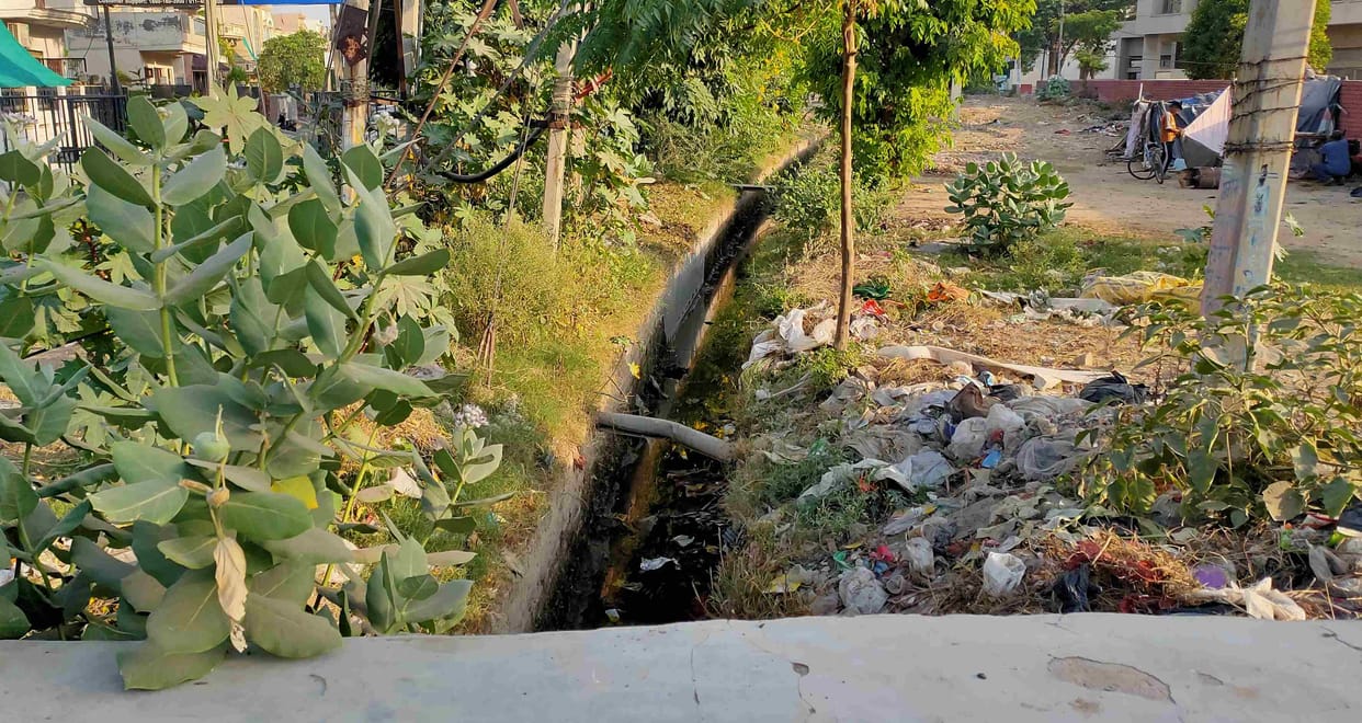 Road construction stalled due to non receipt of NOC from Forest Department