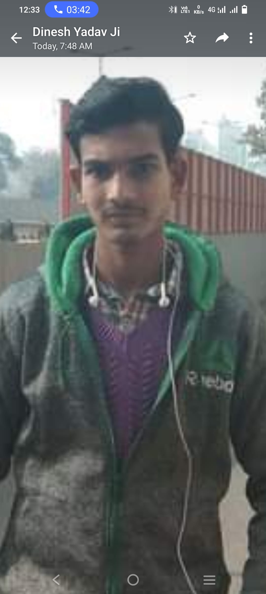 When Apache bike was not found, he committed suicide by jumping in front of the train.