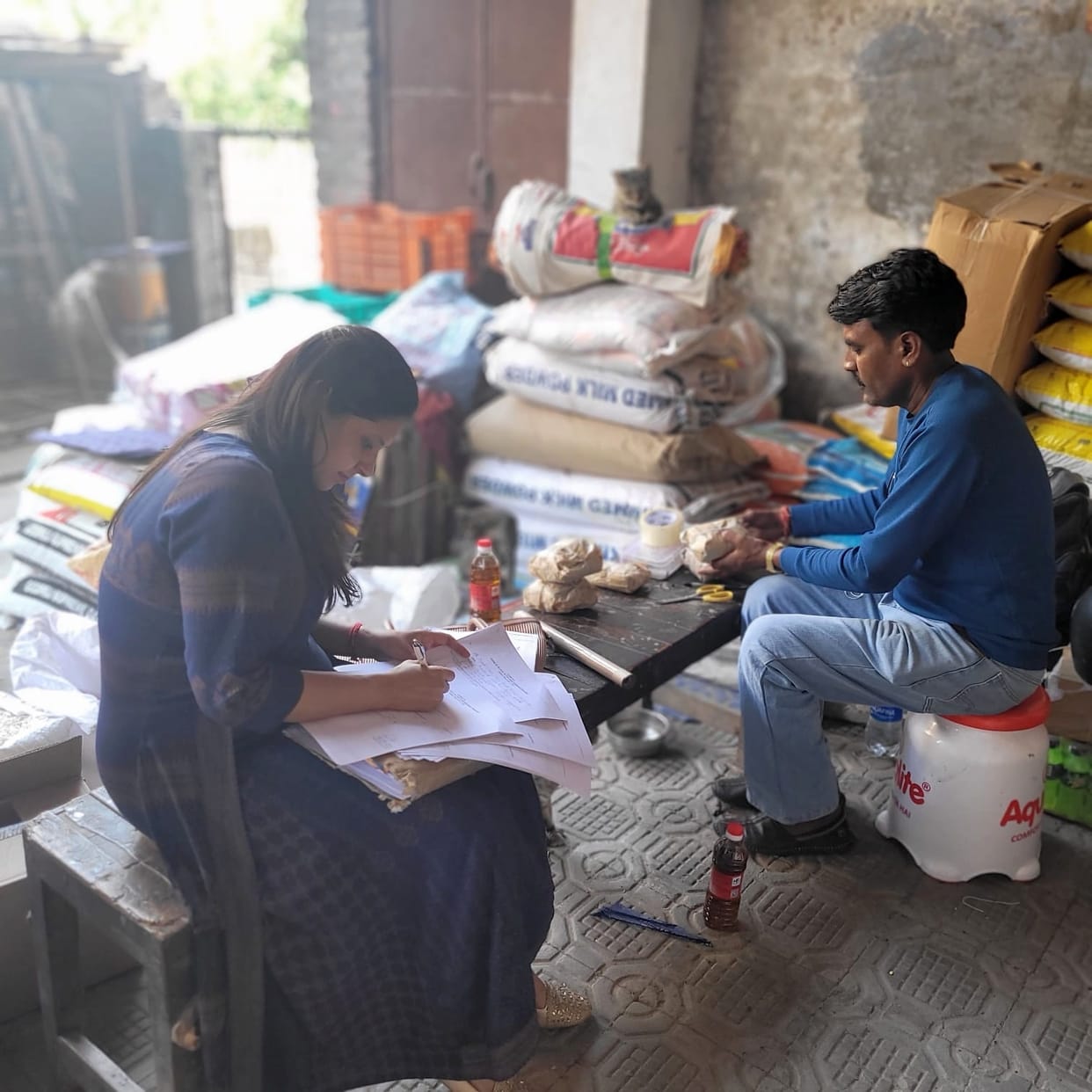 food department collect 10 sample in dadhahu bazar