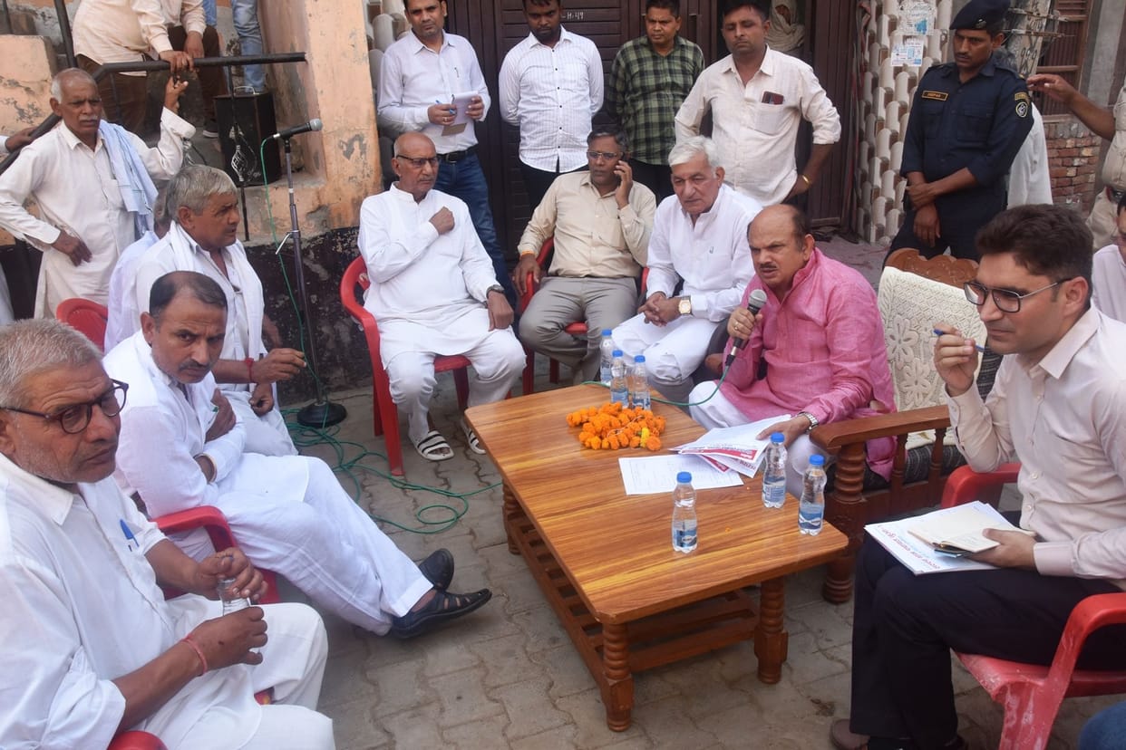 Special camps will be organized in villages for property ID, Ayushman card, pension.