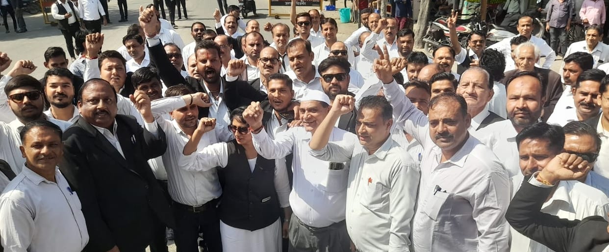 Lawyers protest for High Court bench