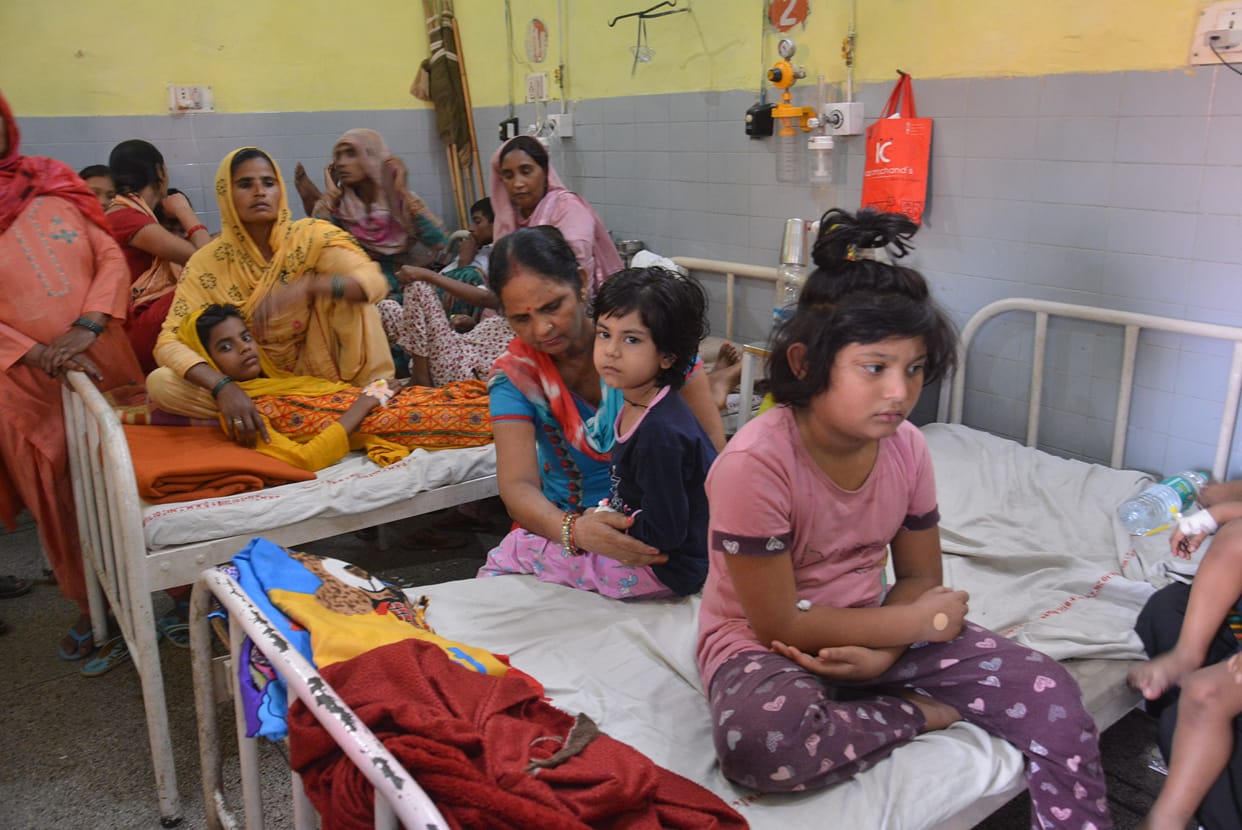 Dengue and viral began to surround children