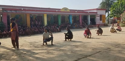 Dahemu School was the winner in Kho-Kho boys and girls category.