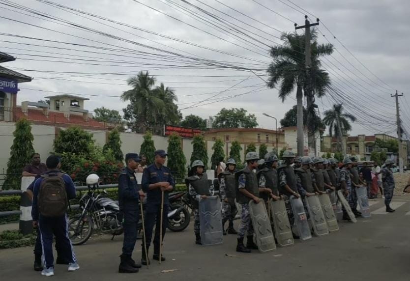 Curfew and prohibition lifted in Nepalgunj, alert in Terai region