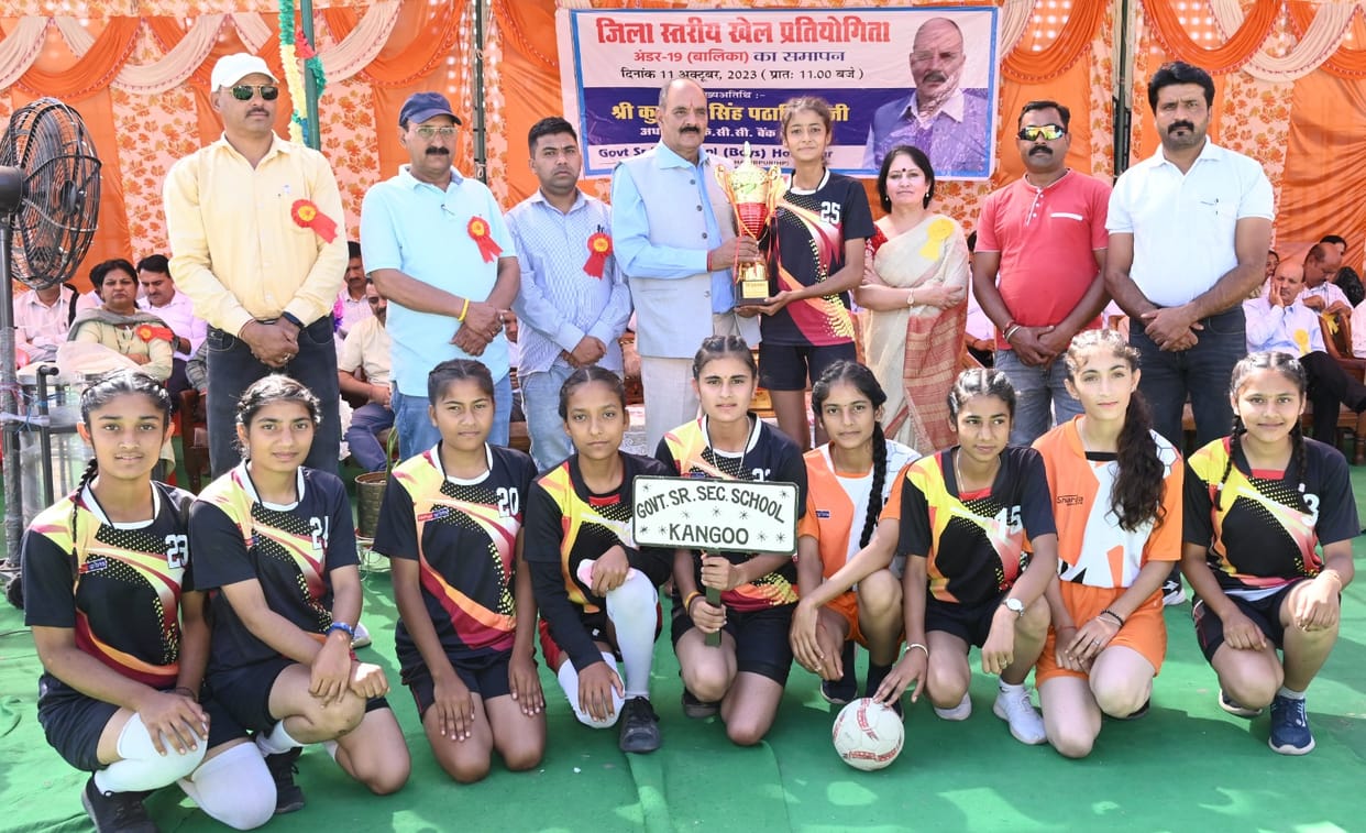 Badhani won in basketball, Kangu in handball and Uhal school won in judo.