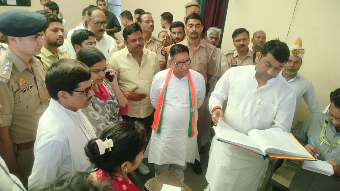 Wasps pounced on the minister as soon as he opened the tehsil complaint box.
