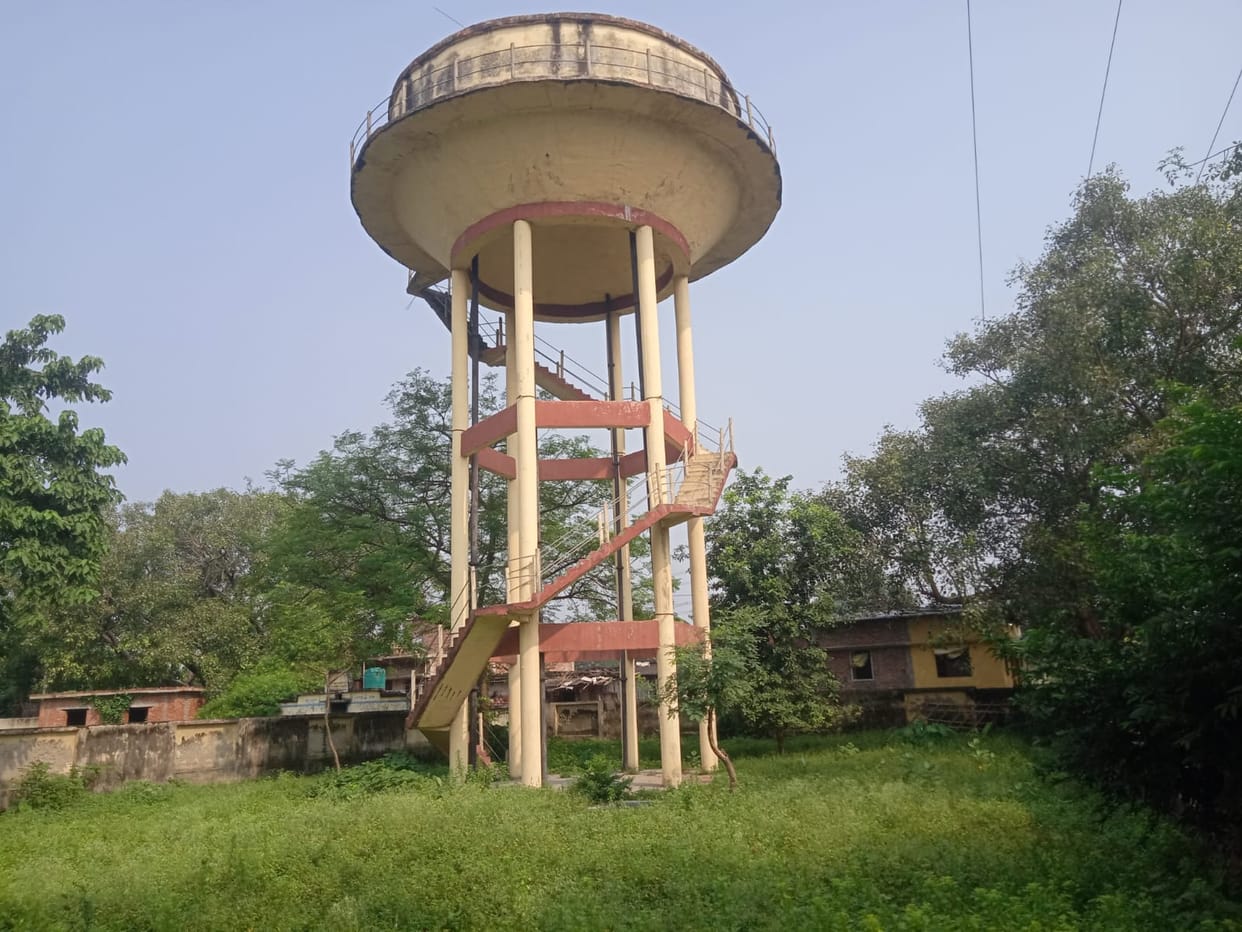 Overhead tank built 15 years ago became useless without use