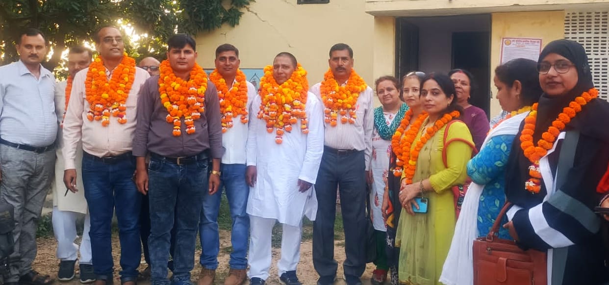 Ram Samuj became the president and Pankaj Kumar became the minister.