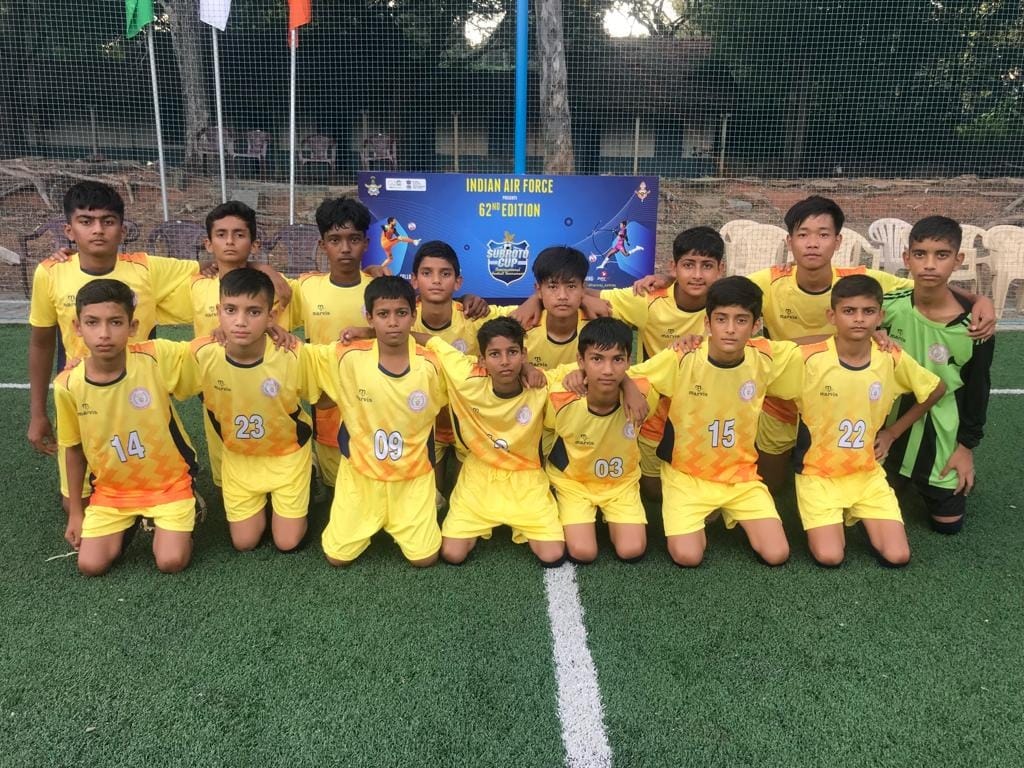 Welcome the team returned after playing Subroto Football Cup