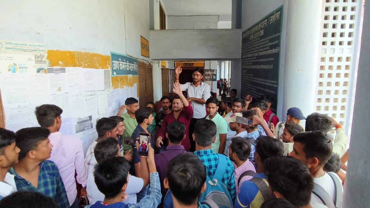 Plaster fell from dilapidated building in YDC, one student injured