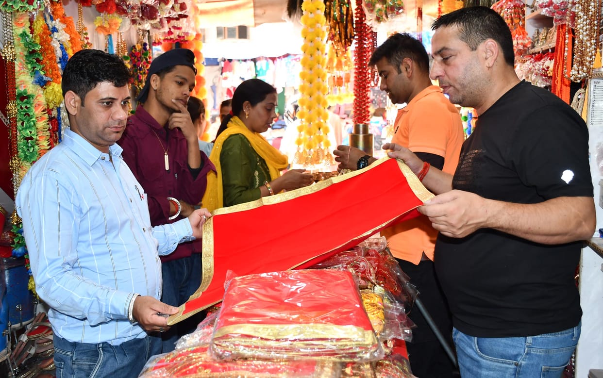 There is a buzz in the markets regarding Sharad Navratri