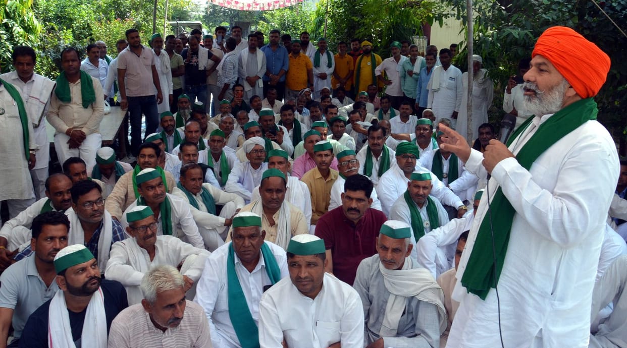 Administration is not listening to the voice of farmers: Tikait