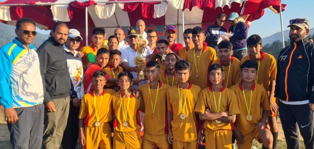 Football match in champawat