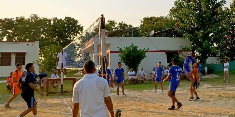 Sashastra Seema Bal won the volleyball match