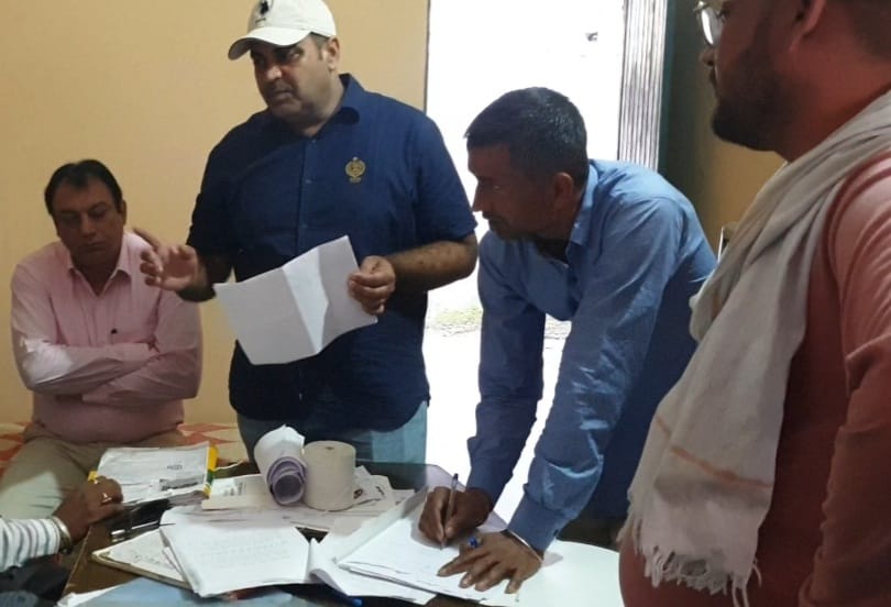 Patwari arrested for taking bribe of Rs. 9,000 in tehsil