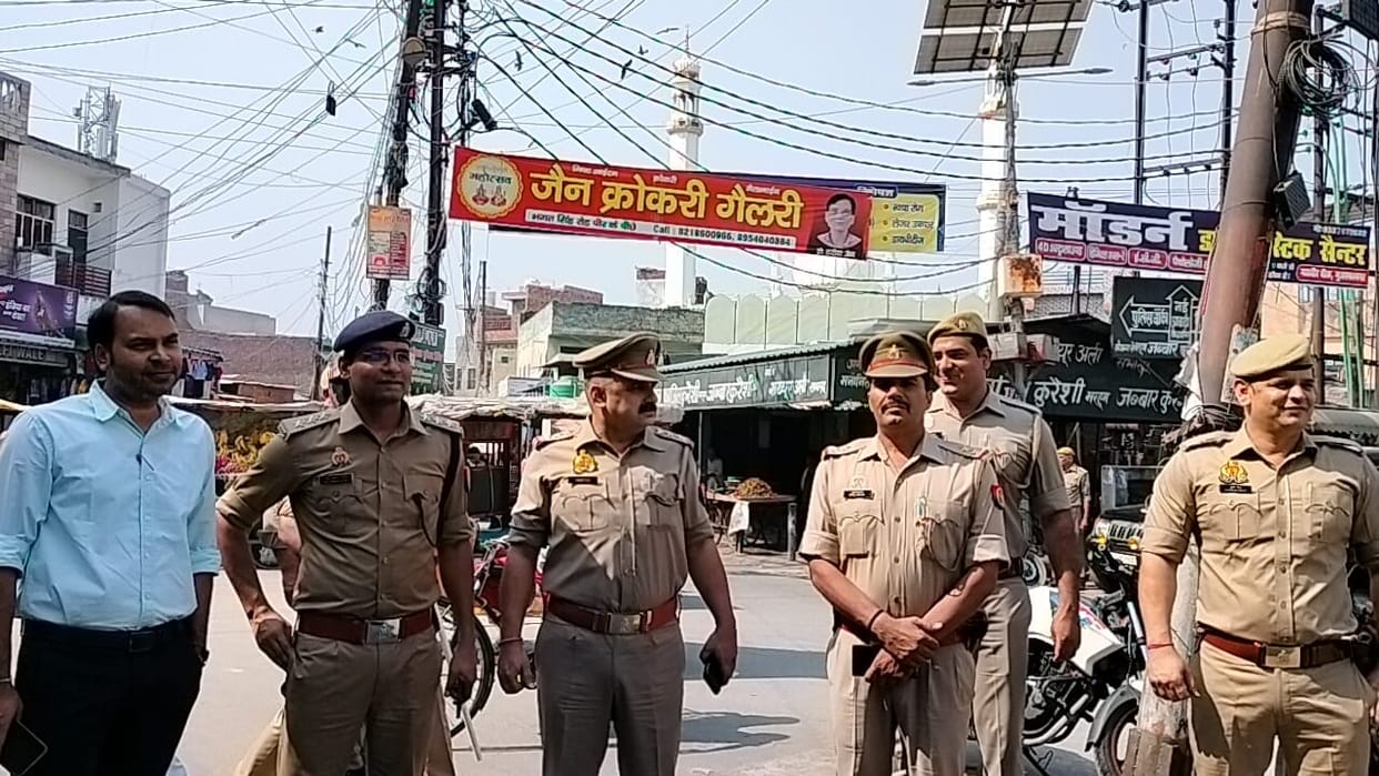 Security maintained during Friday prayers, officers remained mobile