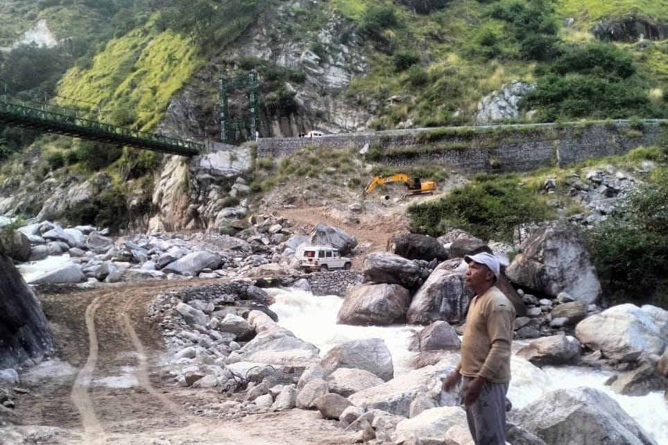 Road connecting villages of Darma valley opened after 50 days