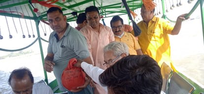 75 unclaimed ashes got the lap of Mother Ganga.