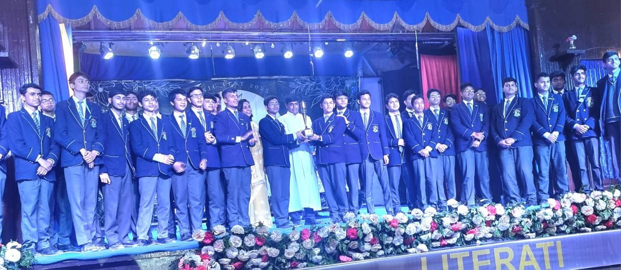 Bal Vidya stood first, St. Joseph stood second, St. Mary's stood third in the Literary Fest.