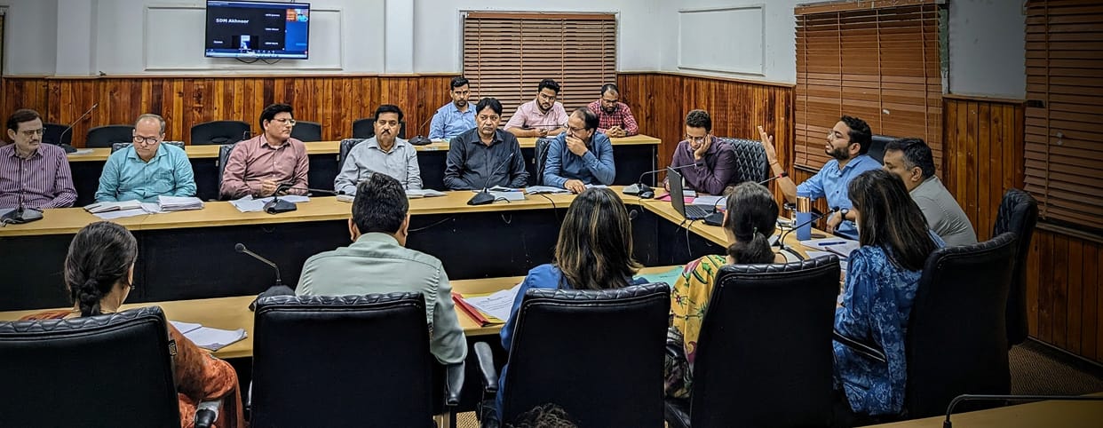 dc, meeting, border area villages