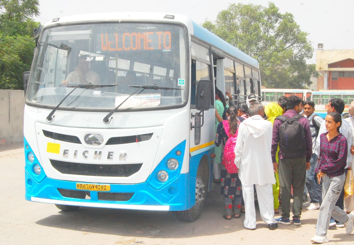 Buses are again being bypassed from the new bus stand.